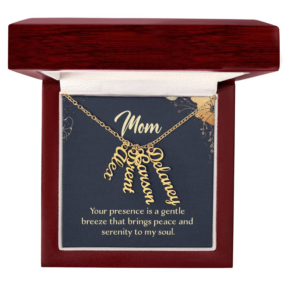 Personalized Multi - Name Necklace for Mom - Gadget and Glam Shop