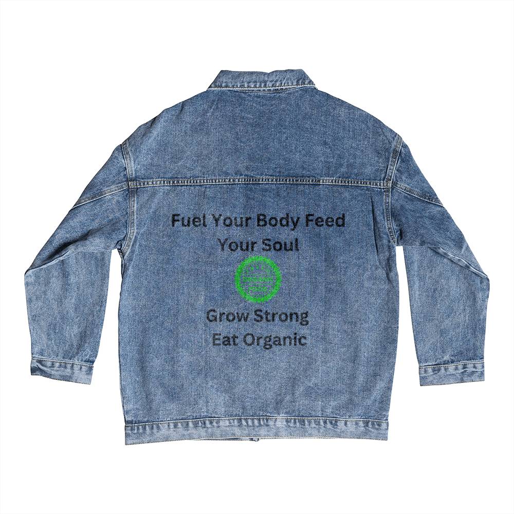 Wellness Warrior Jacket - Fuel Your Body, Feed Your Soul & Grow Strong, Eat Organic! - Gadget and Glam Shop