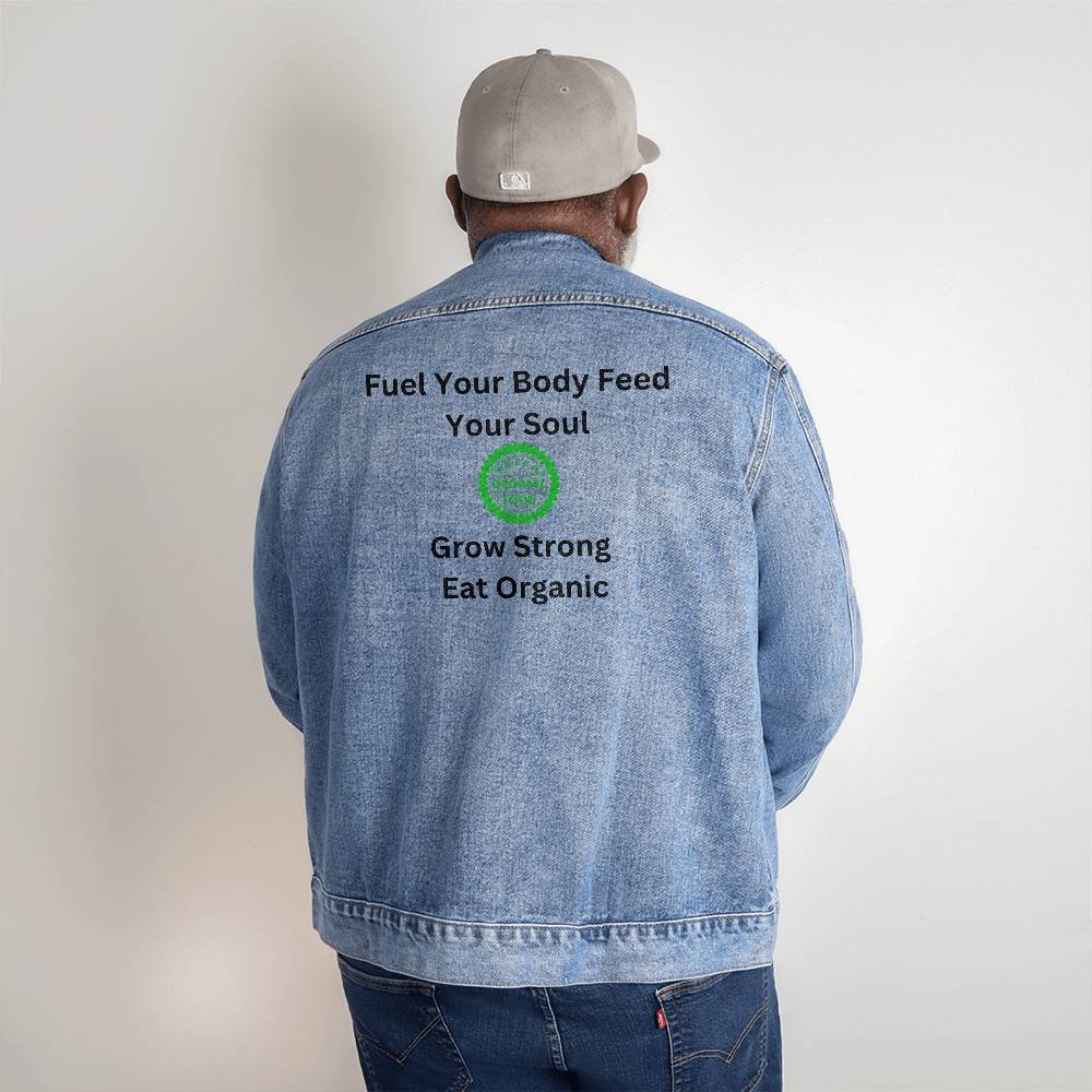 Wellness Warrior Jacket - Fuel Your Body, Feed Your Soul & Grow Strong, Eat Organic! - Gadget and Glam Shop