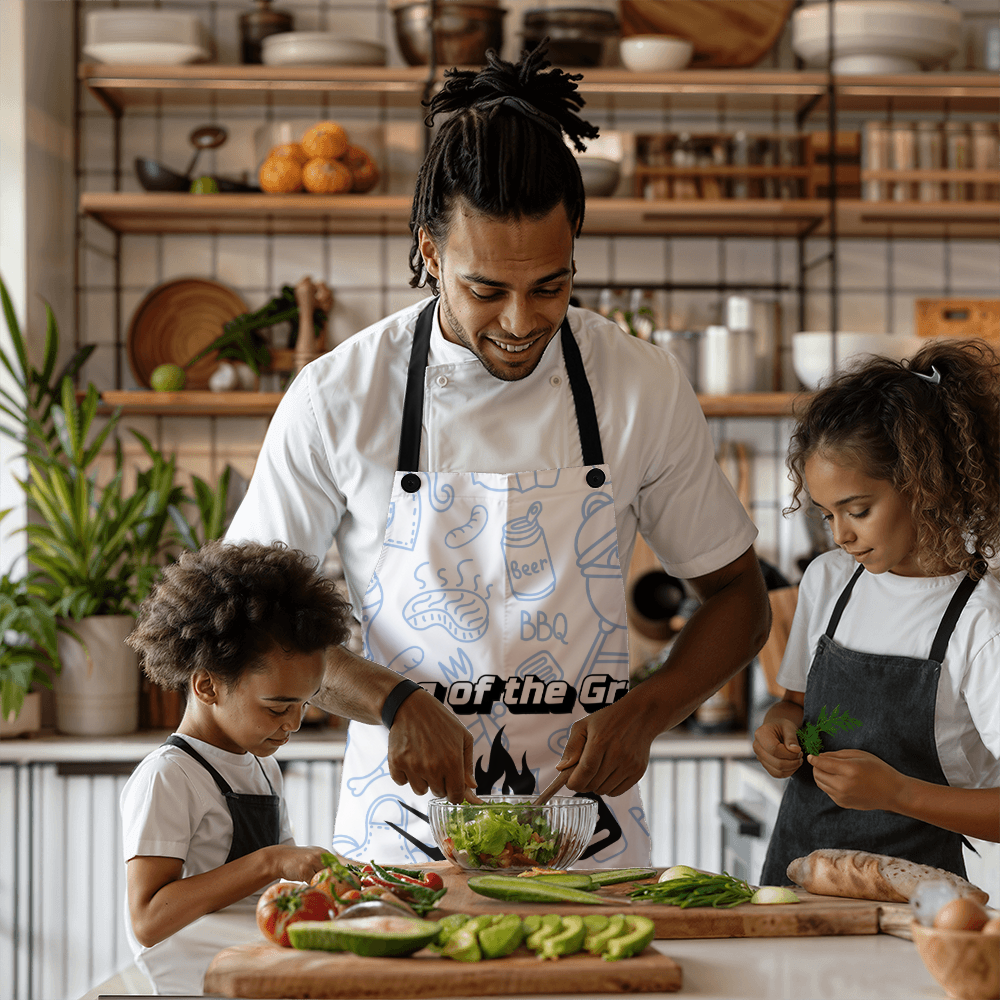 BBQ King Father's Day Apron