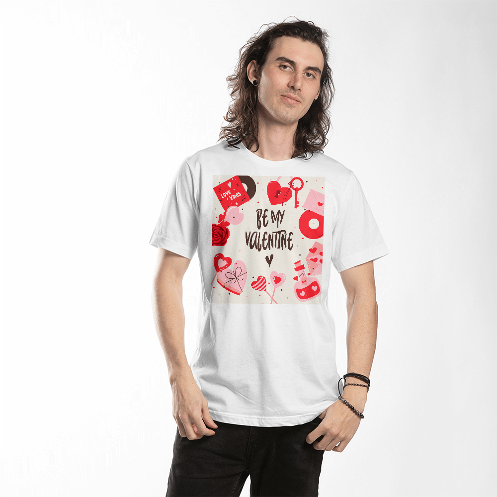 Wear Your Heart: Valentine's Day Unisex Tee - Gadget and Glam Shop