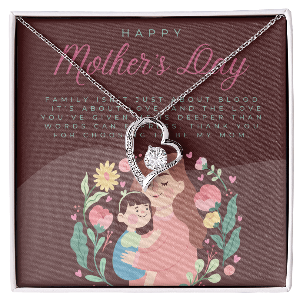 Love Makes a Family – Forever Love Necklace for Mother's Day - Gadget and Glam Shop