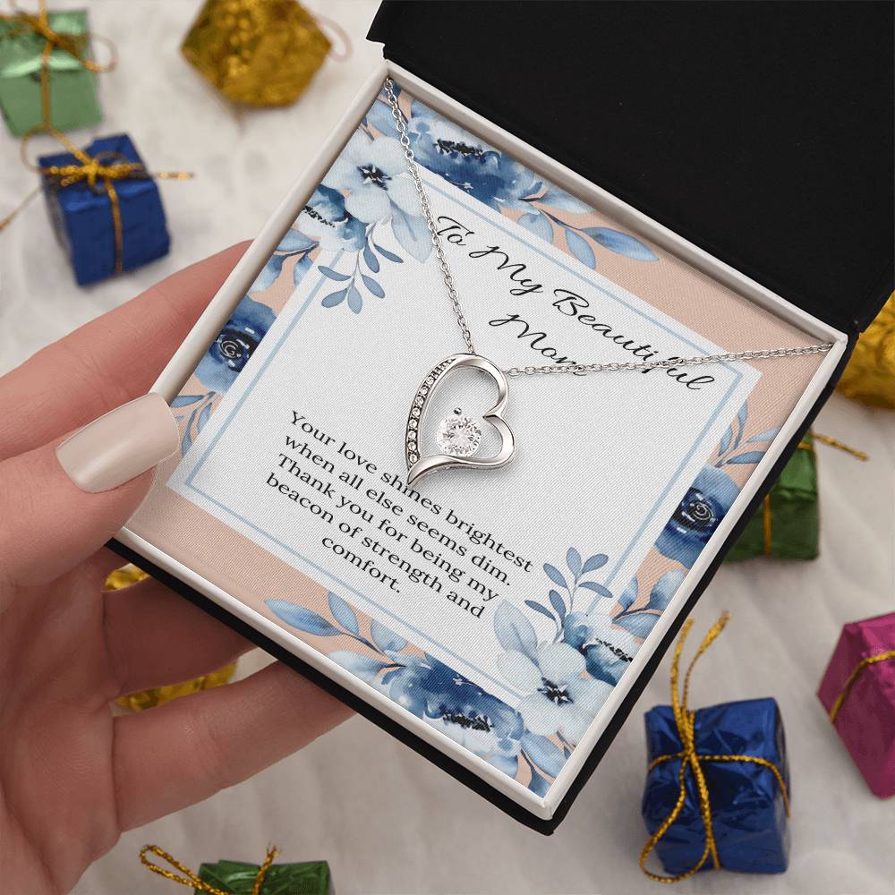 Forever Love Necklace: A Tribute to Your Radiant Support - Gadget and Glam Shop