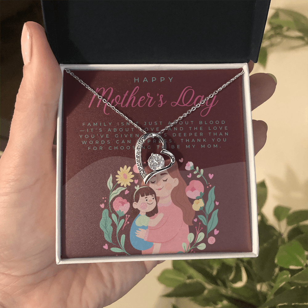 Love Makes a Family – Forever Love Necklace for Mother's Day - Gadget and Glam Shop