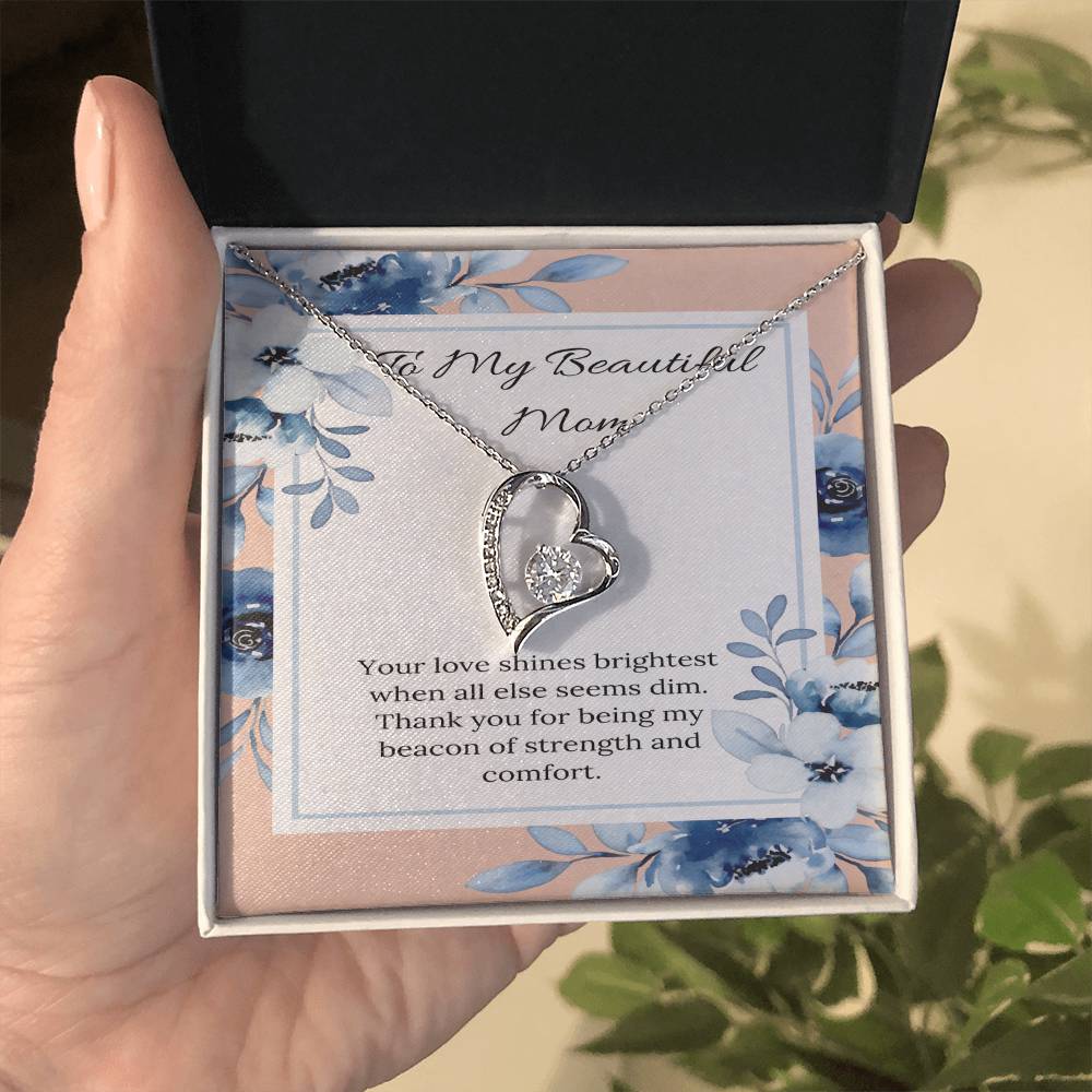 Forever Love Necklace: A Tribute to Your Radiant Support - Gadget and Glam Shop