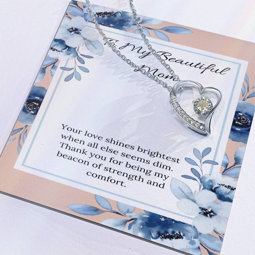 Forever Love Necklace: A Tribute to Your Radiant Support - Gadget and Glam Shop