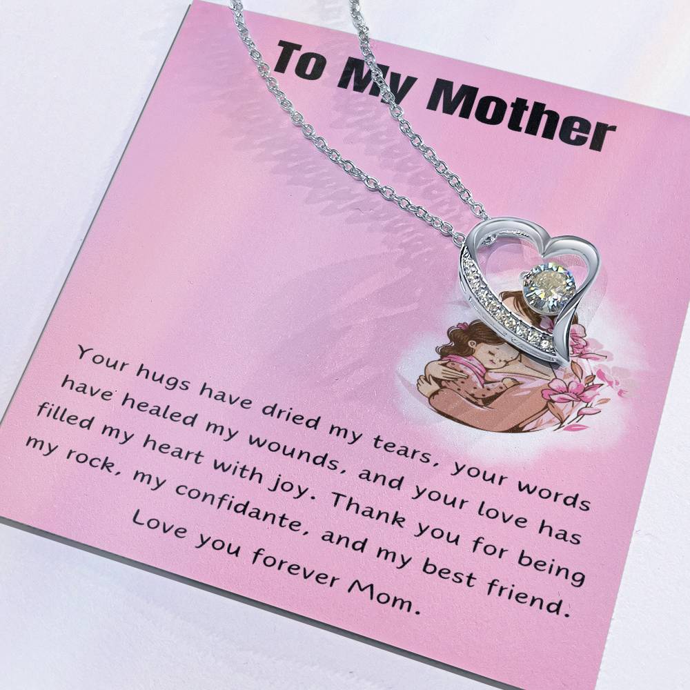 Forever Necklace - Heartfelt Gratitude for Mom - Gadget and Glam Shop