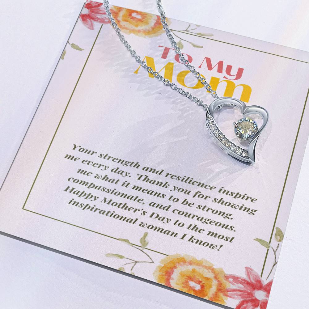 Guided by Courage Forever Love Necklace: Celebrating Resilience and Compassion - Gadget and Glam Shop