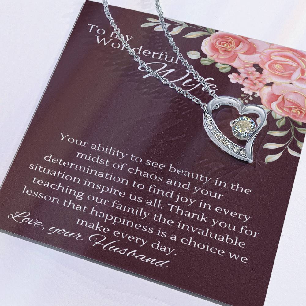 Graceful Strength Necklace: Embracing Chaos with Beauty of Mother - Gadget and Glam Shop