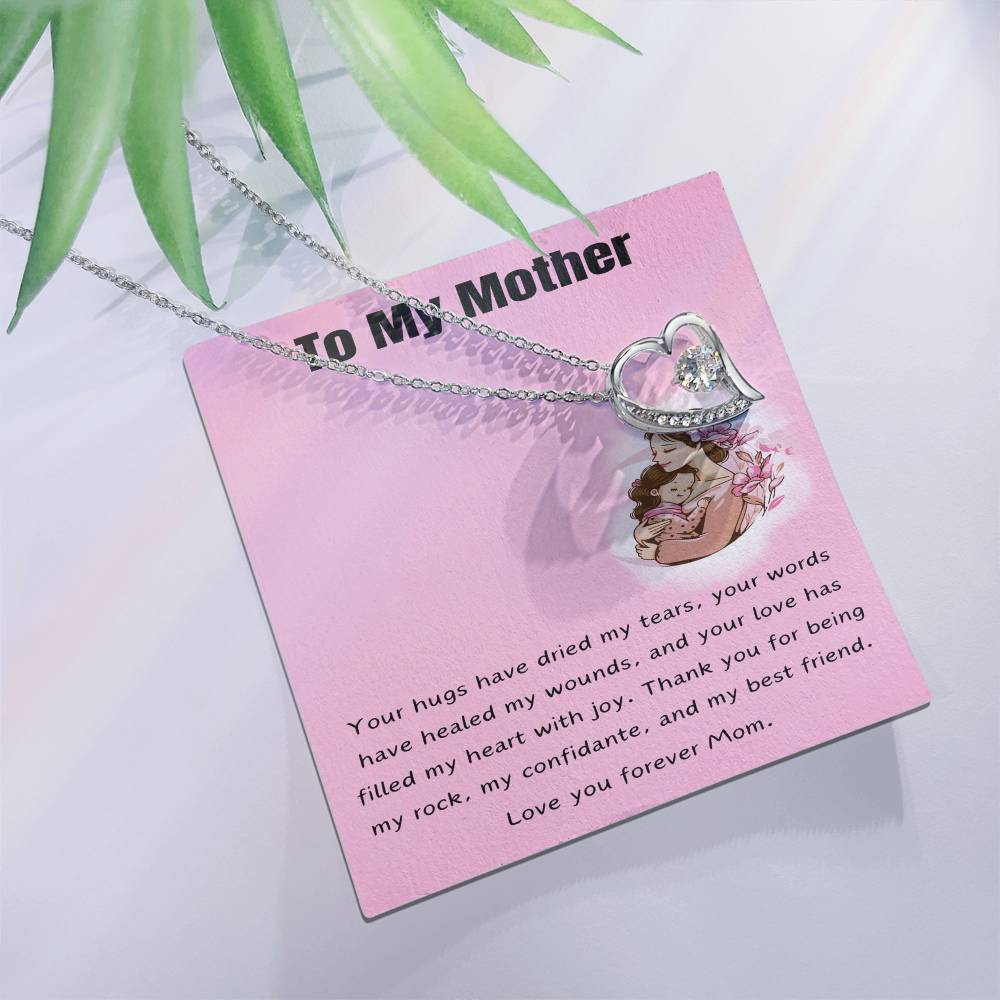 Forever Necklace - Heartfelt Gratitude for Mom - Gadget and Glam Shop