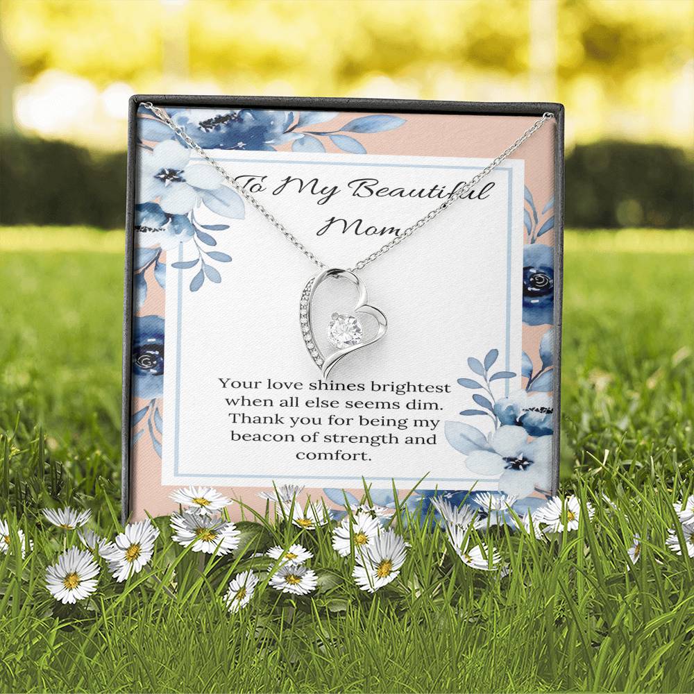 Forever Love Necklace: A Tribute to Your Radiant Support - Gadget and Glam Shop