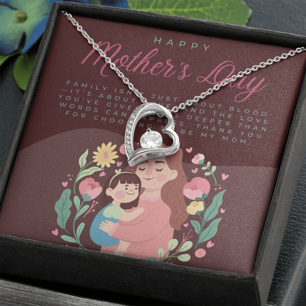 Love Makes a Family – Forever Love Necklace for Mother's Day - Gadget and Glam Shop