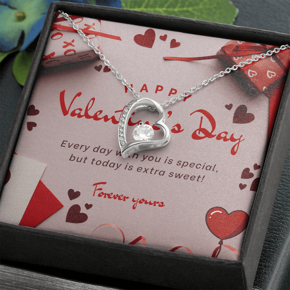 Enduring Devotion: Valentine's Day Forever Love Necklace - Gadget and Glam Shop