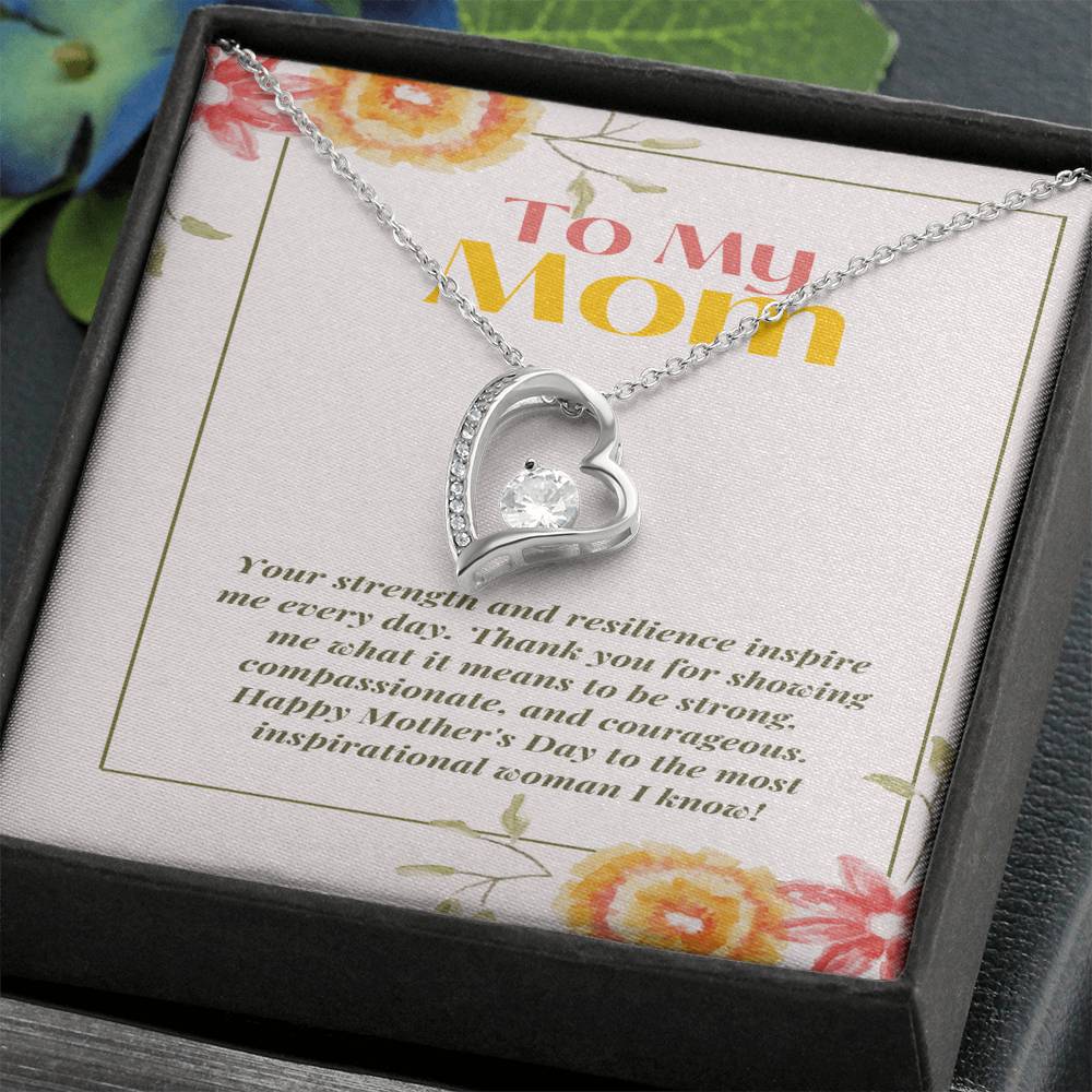 Guided by Courage Forever Love Necklace: Celebrating Resilience and Compassion - Gadget and Glam Shop