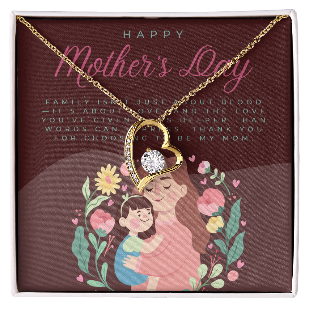 Love Makes a Family – Forever Love Necklace for Mother's Day - Gadget and Glam Shop