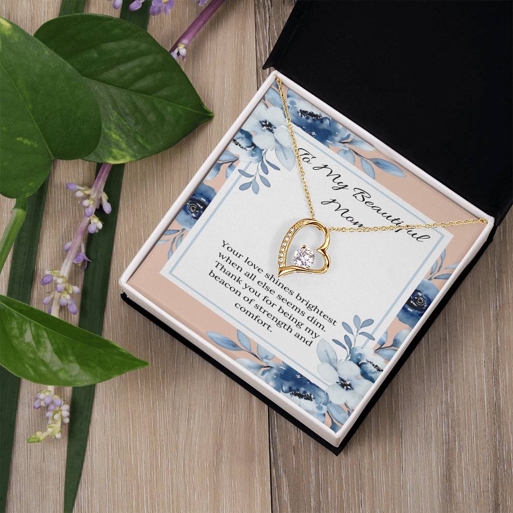 Forever Love Necklace: A Tribute to Your Radiant Support - Gadget and Glam Shop