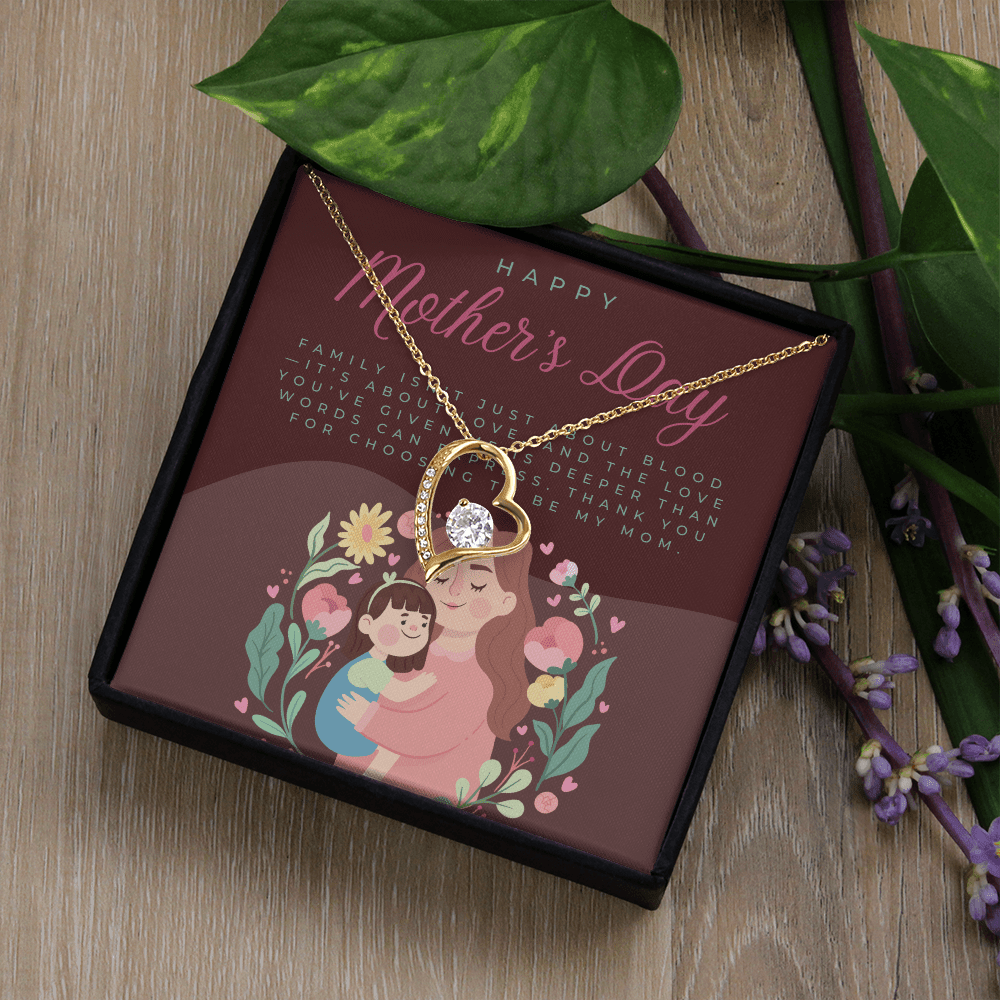 Love Makes a Family – Forever Love Necklace for Mother's Day - Gadget and Glam Shop