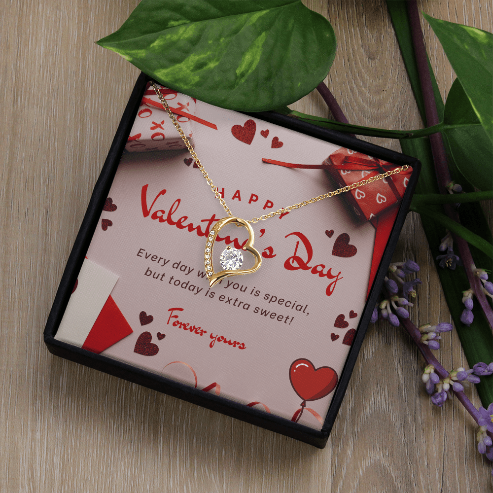 Enduring Devotion: Valentine's Day Forever Love Necklace - Gadget and Glam Shop