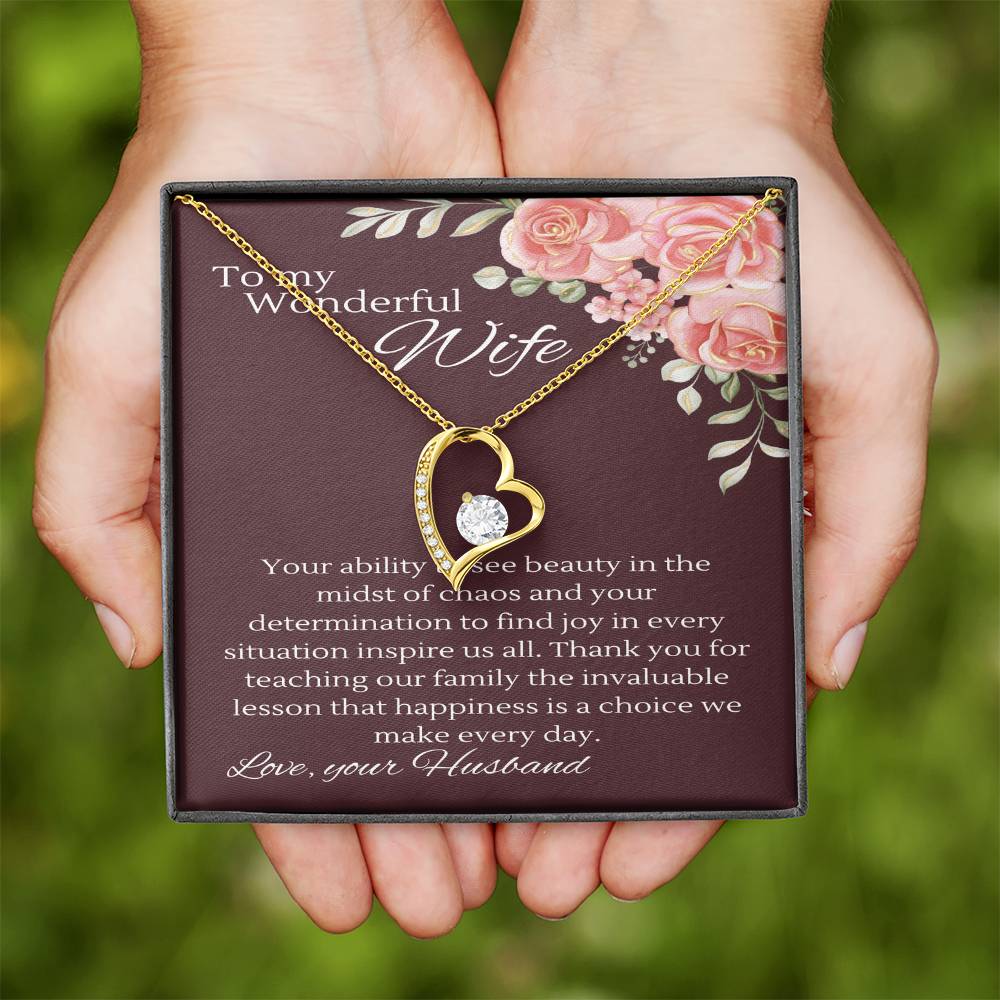 Graceful Strength Necklace: Embracing Chaos with Beauty of Mother - Gadget and Glam Shop