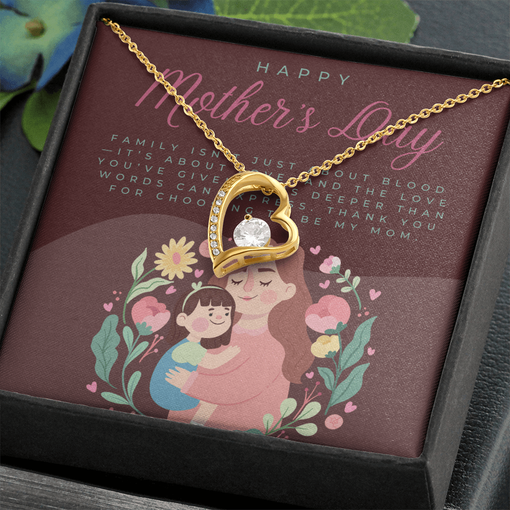 Love Makes a Family – Forever Love Necklace for Mother's Day - Gadget and Glam Shop