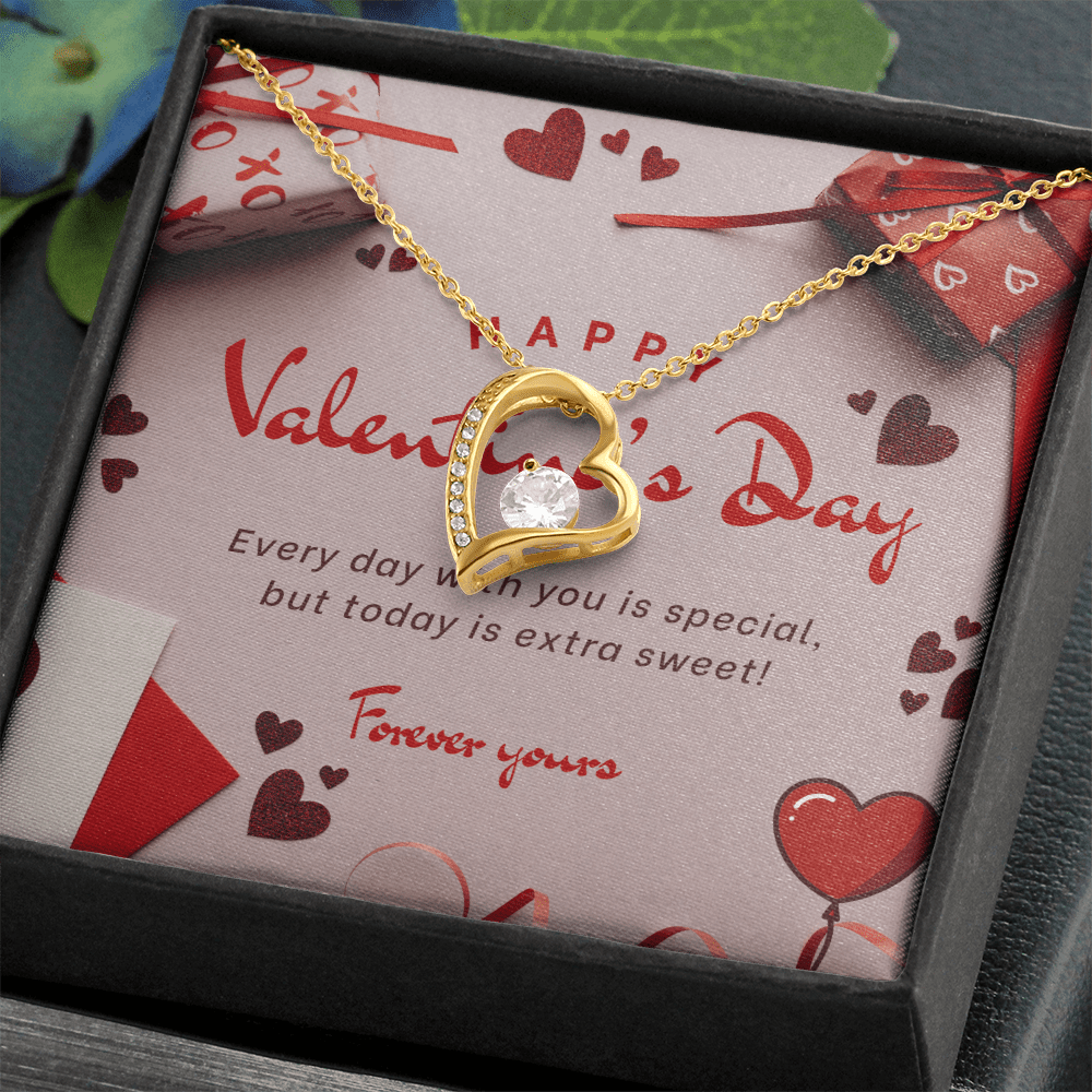 Enduring Devotion: Valentine's Day Forever Love Necklace - Gadget and Glam Shop