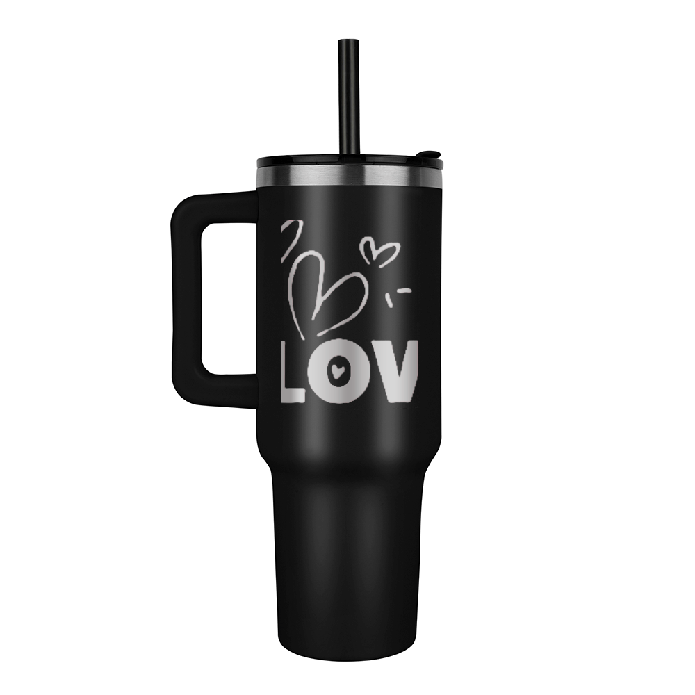 Sip of Love: Valentine's Day Pinnacle 40oz Tumbler - Gadget and Glam Shop