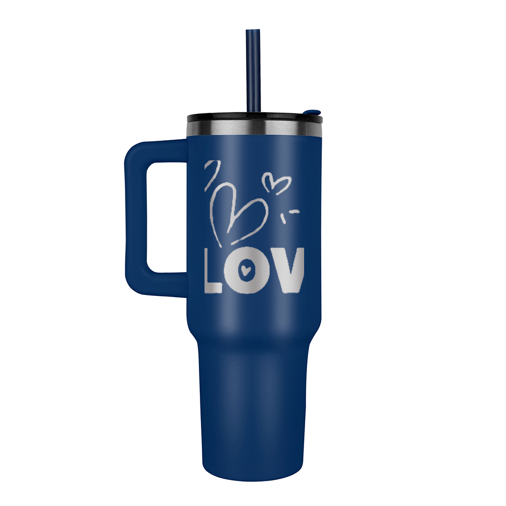 Sip of Love: Valentine's Day Pinnacle 40oz Tumbler - Gadget and Glam Shop