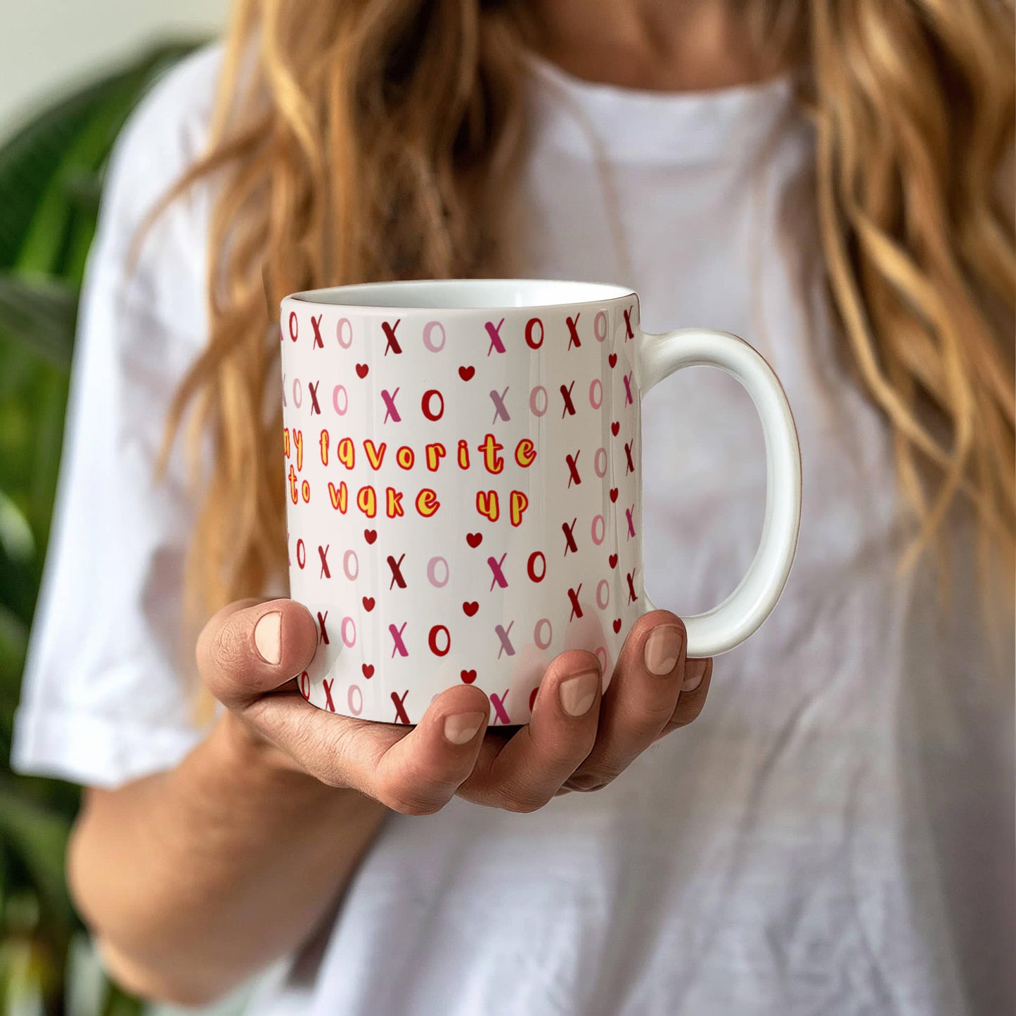 Valentine's Day Love Sips: White Ceramic Mug - Gadget and Glam Shop