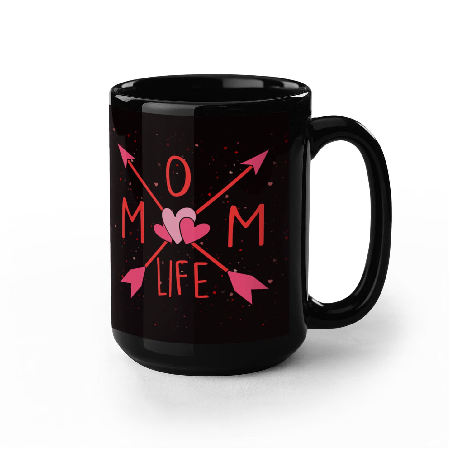 Mom Life – Black Ceramic Mug (Multiple Variants) for Mother's Day