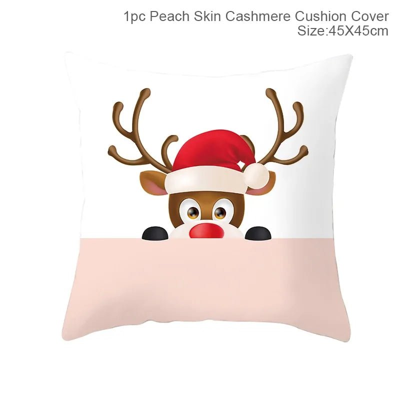 Cartoon Christmas Pillow Cover - Gadget and Glam Shop