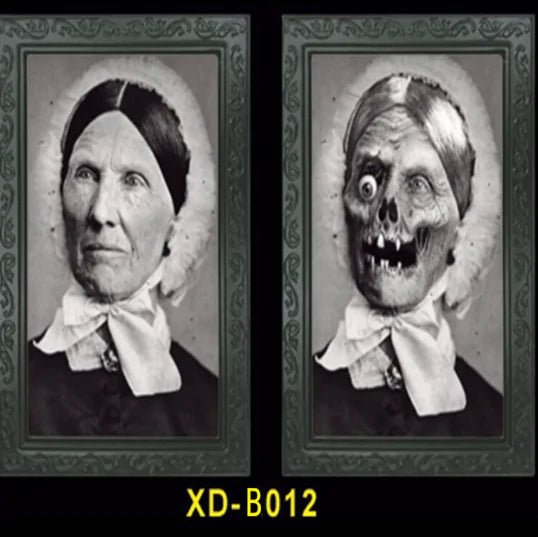 3D Halloween Face Changing Ghost Portrait - Gadget and Glam Shop