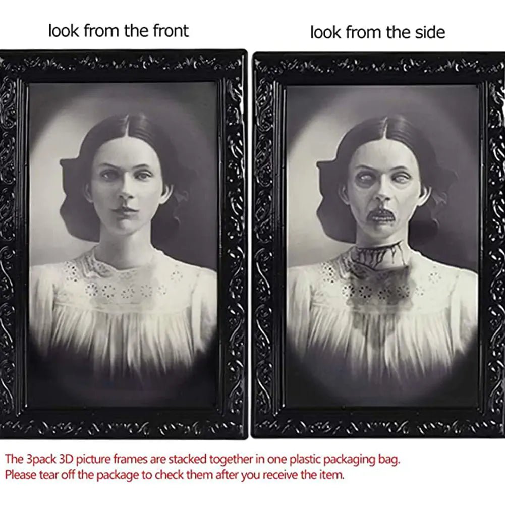 3D Halloween Face Changing Ghost Portrait - Gadget and Glam Shop