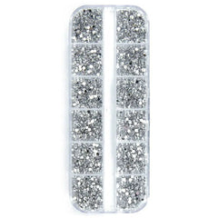 Box Nail Art Flat Back Crystal Rhinestone - Gadget and Glam Shop