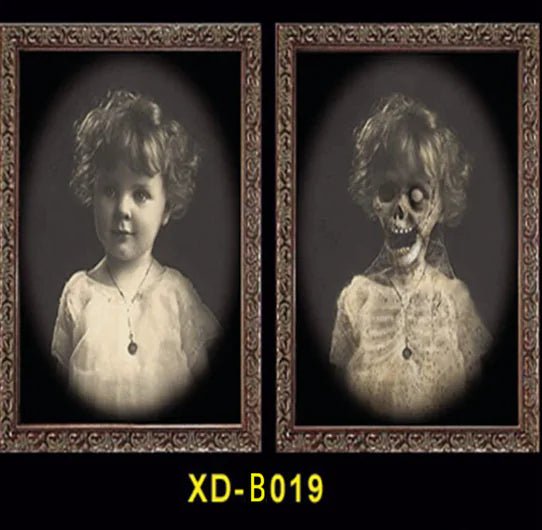 3D Halloween Face Changing Ghost Portrait - Gadget and Glam Shop