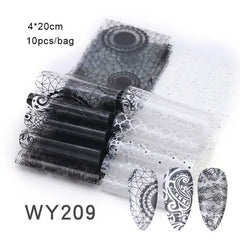 20*4cm Mix Nail Art Transfer Sticker - Gadget and Glam Shop