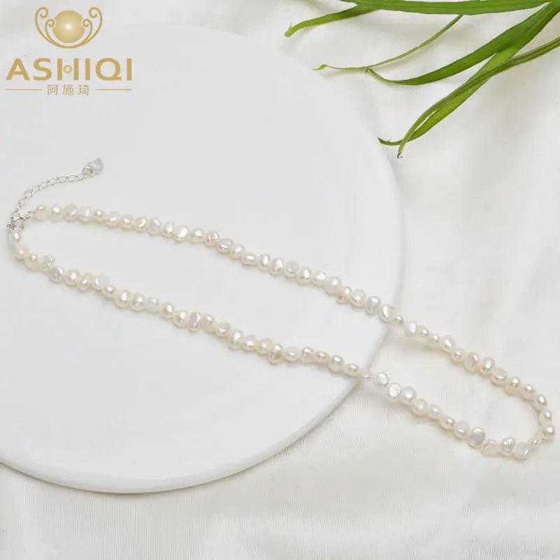 Natural Freshwater Pearl Necklace - Gadget and Glam Shop