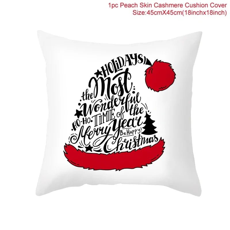 Cartoon Christmas Pillow Cover - Gadget and Glam Shop