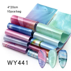 20*4cm Mix Nail Art Transfer Sticker - Gadget and Glam Shop