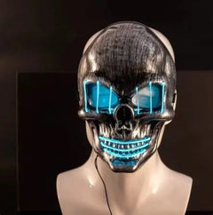 LED Skull Mask - Halloween Cosplay LED Mask - Gadget and Glam Shop