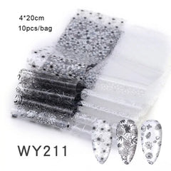 20*4cm Mix Nail Art Transfer Sticker - Gadget and Glam Shop