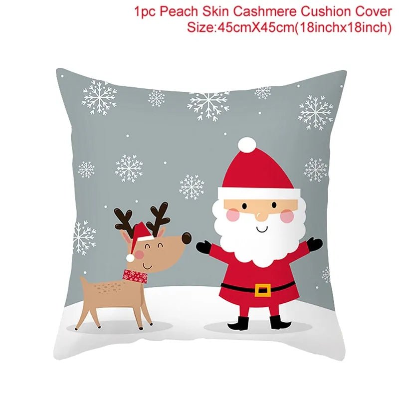 Cartoon Christmas Pillow Cover - Gadget and Glam Shop