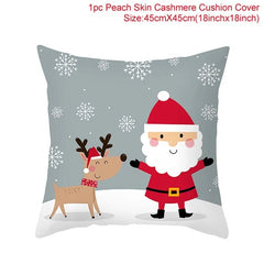 Cartoon Christmas Pillow Cover - Gadget and Glam Shop