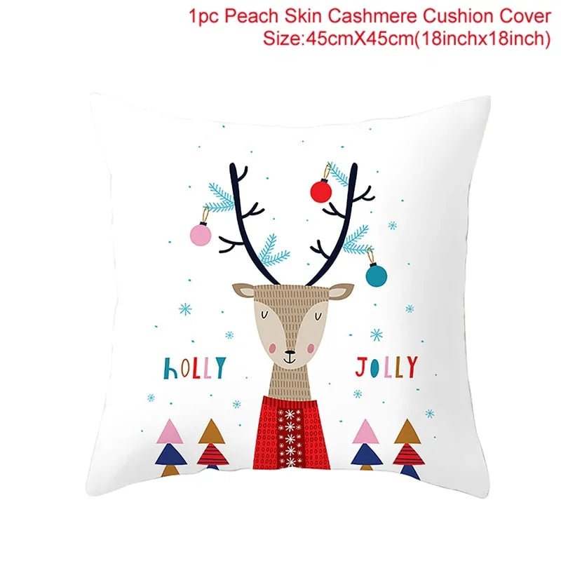 Cartoon Christmas Pillow Cover - Gadget and Glam Shop