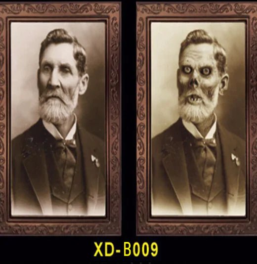 3D Halloween Face Changing Ghost Portrait - Gadget and Glam Shop
