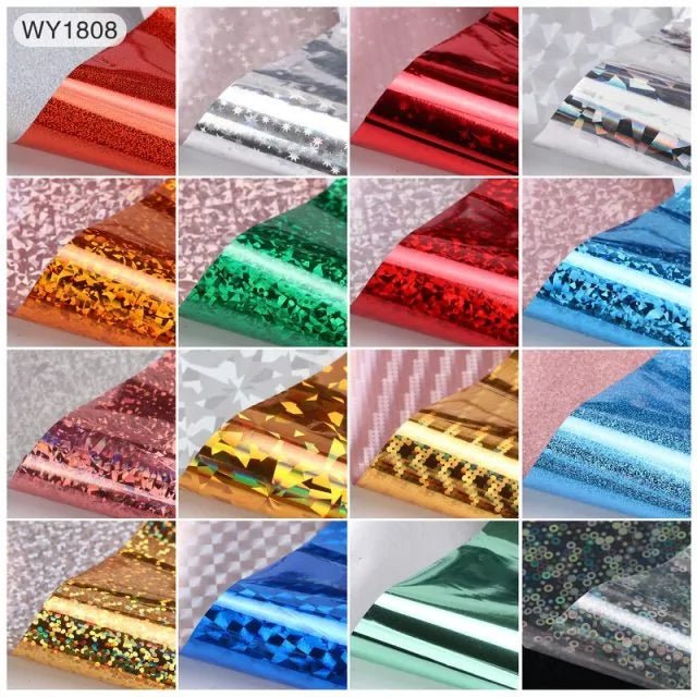 20*4cm Mix Nail Art Transfer Sticker - Gadget and Glam Shop