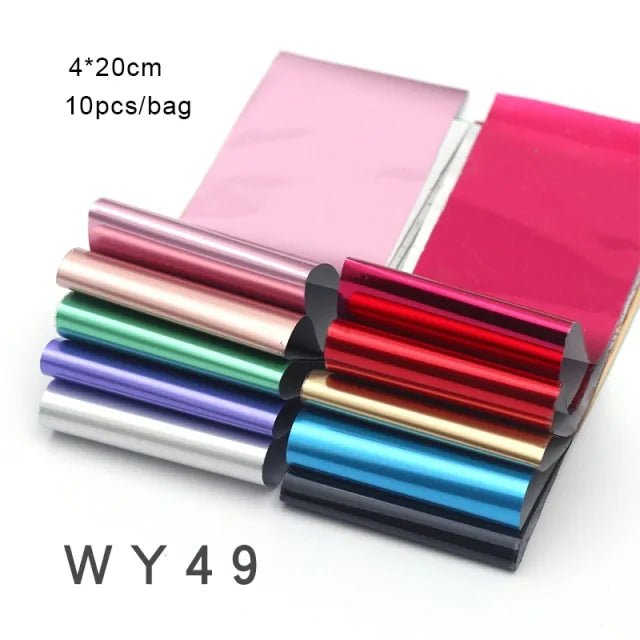 20*4cm Mix Nail Art Transfer Sticker - Gadget and Glam Shop