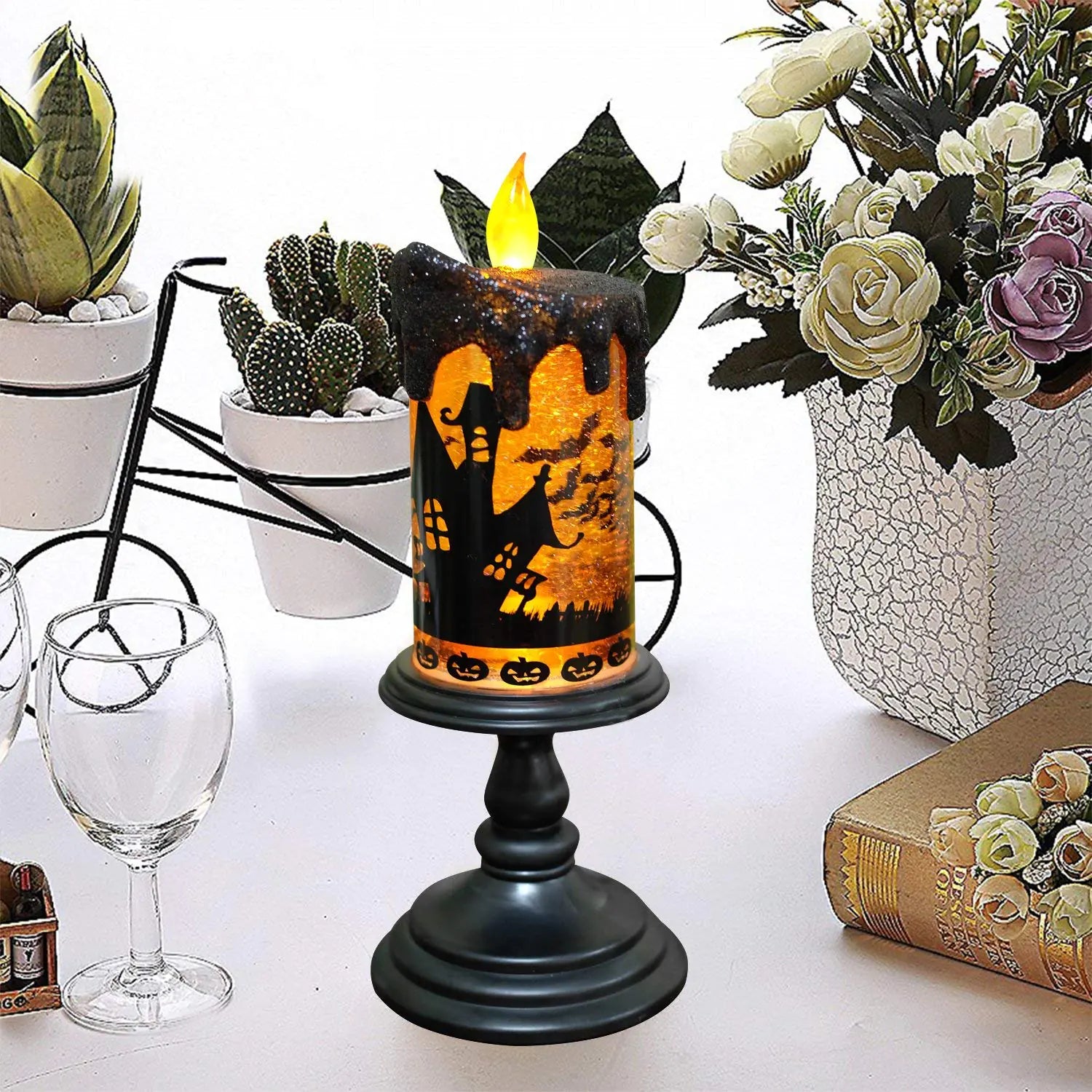 Halloween Skull Candle - Gadget and Glam Shop