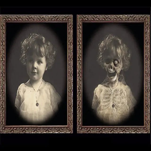 3D Halloween Face Changing Ghost Portrait - Gadget and Glam Shop