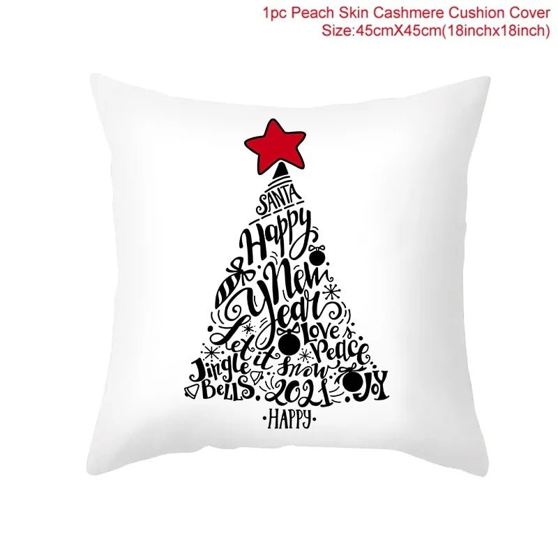 Cartoon Christmas Pillow Cover - Gadget and Glam Shop