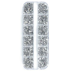 Box Nail Art Flat Back Crystal Rhinestone - Gadget and Glam Shop